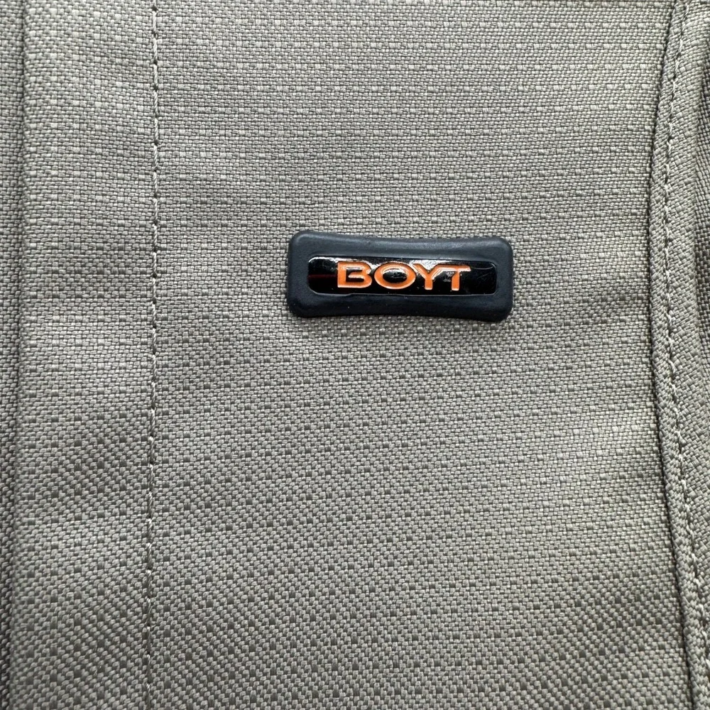 Boyt Messenger‎ Bag Unisex Large Tan Orange Cordura Laptop Shoulder Travel Bag